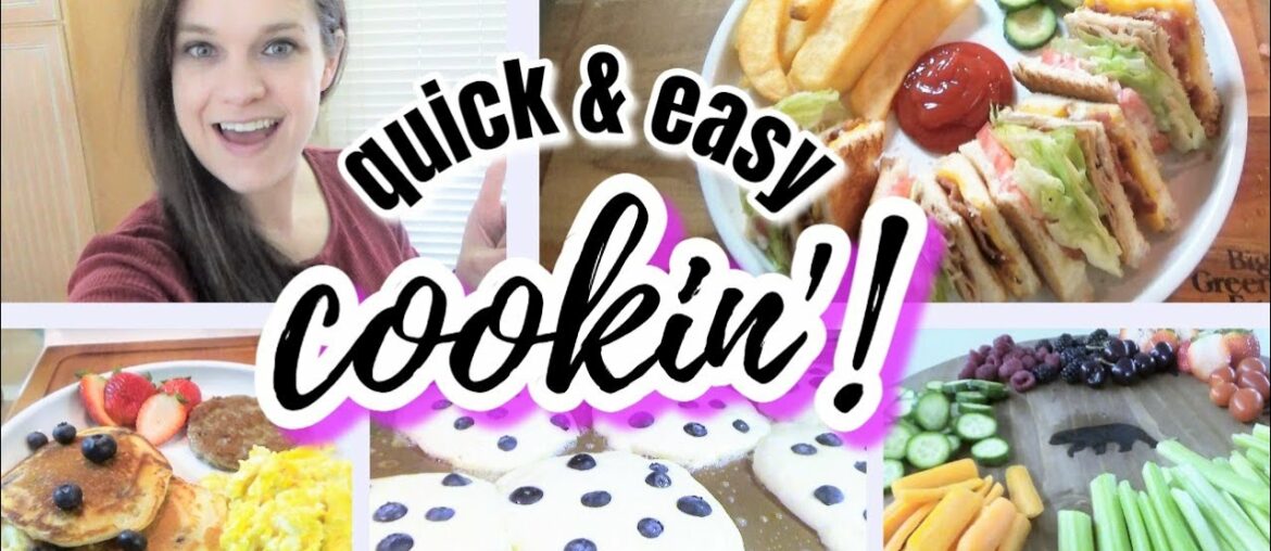 COUNTRY CLUBS & BUTTERMILK BLUEBERRY PANCAKES | QUICK BUSY DAY DINNER & MORE!