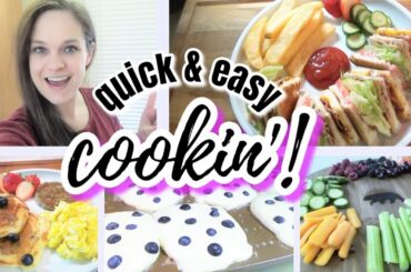 COUNTRY CLUBS & BUTTERMILK BLUEBERRY PANCAKES | QUICK BUSY DAY DINNER & MORE!