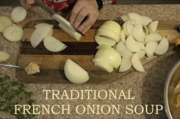 Traditional French onion soup - Cooking with JOLI