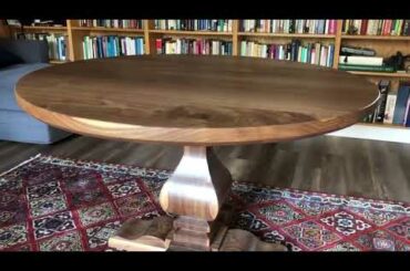 Walnut French Dining Table