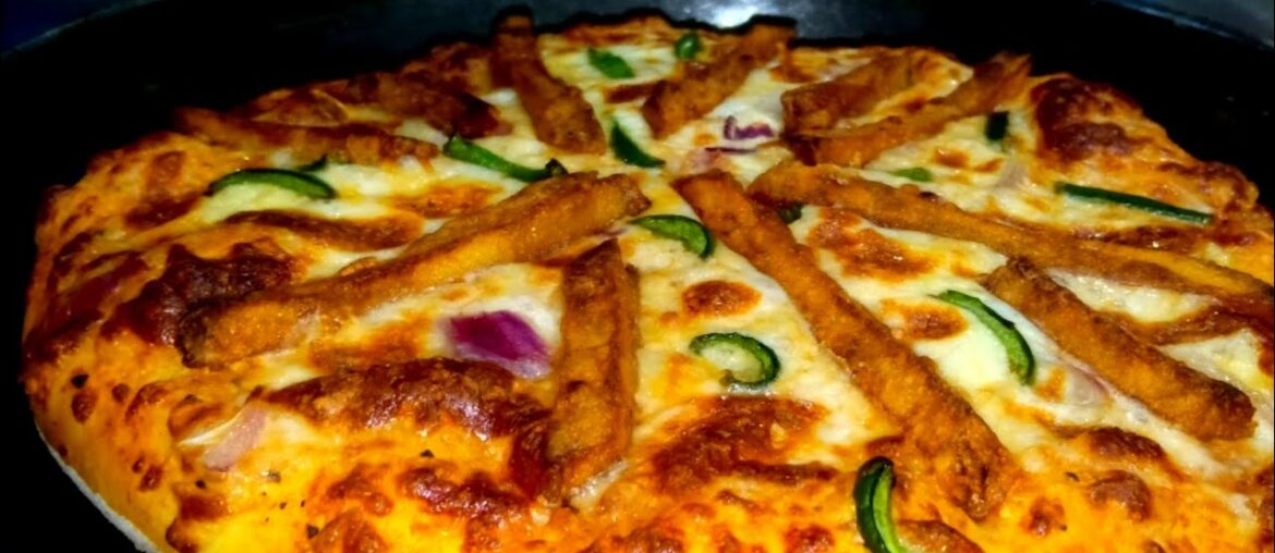 #GB_CHEF  FRENCH FRIES PIZZA | EASY RECIPE | DELICOUS | TASTY