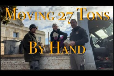 Moving 27 Tons by Hand , Wine Cellar & Apartment  Renovation Update @ Passion Project
