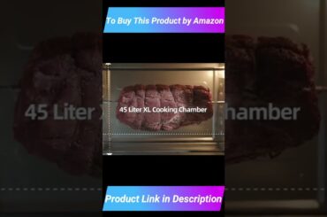 Elite Gourmet ETO4510BMDouble French Door 4 Control Knobs Countertop Convection Toaster Oven #Shorts