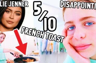 I MADE & RATED KYLIE JENNER FRENCH TOAST w/Sockie Norris | NORRIS NUTS COOKING
