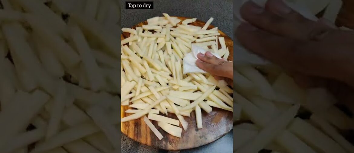 French fries recipe #shorts #youtubeshorts #recipes #easyrecipe #frenchfries #potatorecipe