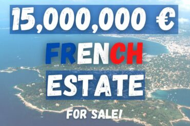 15 MILLION EUROS - LUXURY FRENCH ESTATE FOR SALE