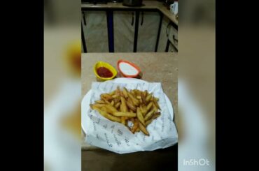 French fries recipe chief by  yasmeen .