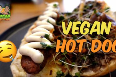 Gourmet Plantbased Hot Dog at Good Dogs Plant Foods  | VEGAN | VEGANTWOSOME