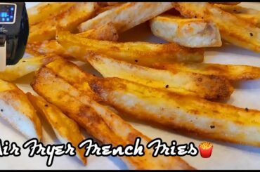 Air Fryer French Fries Recipe | CRISPY Homemade French Fries