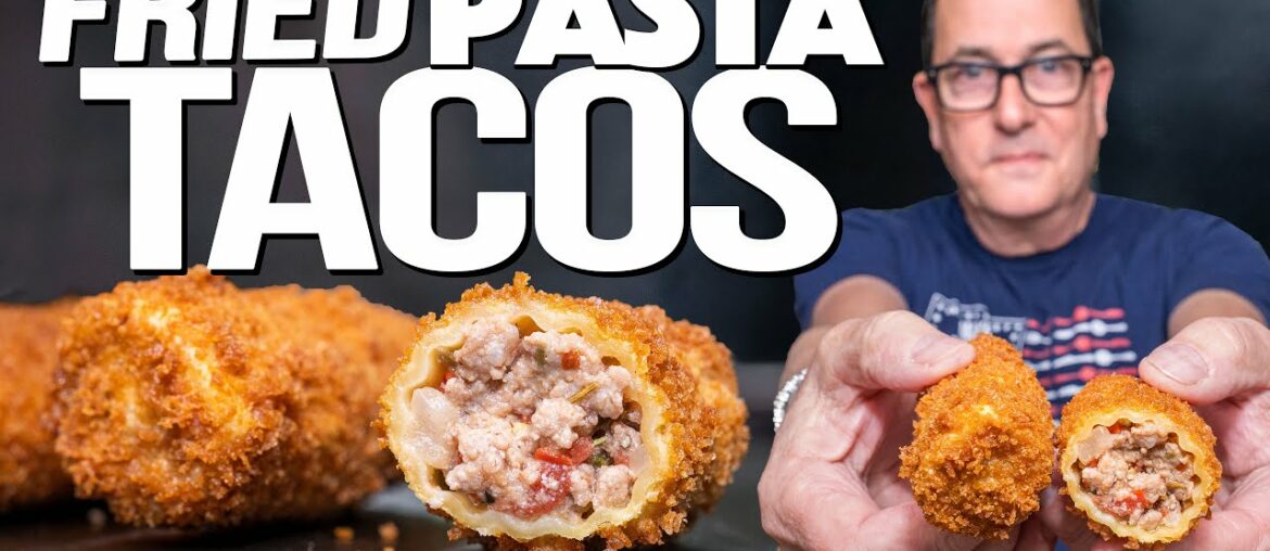 FRIED PASTA TACO EXPERIMENT (DO THEY PASS THE TEST?) | SAM THE COOKING GUY FRIED PASTA TACO EXPERIMENT (DO THEY PASS THE TEST?) | SAM THE COOKING GUY