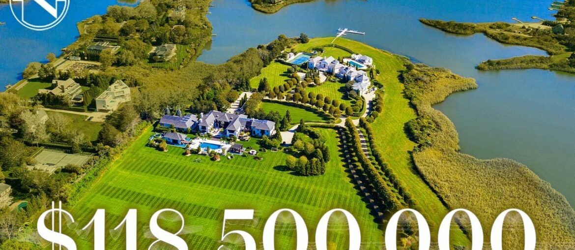 Inside The Most Expensive Hamptons Estate Sold in 2021 | $118,500,000