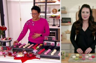 Savor Patisserie (4) 5Pc Valentine's Day French Macaron Boxes on QVC