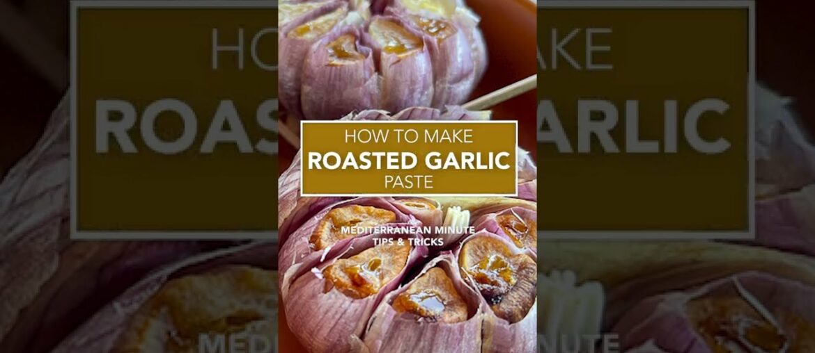 Garlic Lovers Go Crazy for this Roasted Garlic Paste Recipe & Use it EVERY DAY! #shorts