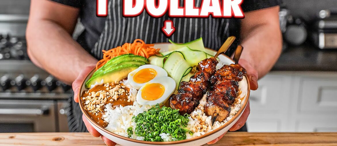 The 1 Dollar Healthy Rice Bowl
