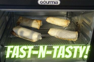 Air Fryer Frozen Burritos Chimichangas | How to Make Frozen Burritos Chimichangas in the Air Fryer