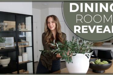 Dining Room Decorating Ideas || Dining Room Decor || Dining Room Makeover