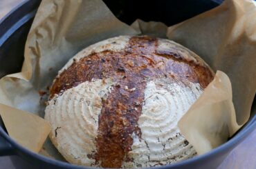 French Country Bread | Over Night | Homemade Pain de Campagne Recipe | wa's Kitchen