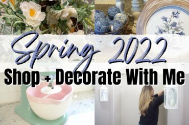 SPRING SHOP + DECORATE WITH ME ~ FRENCH COUNTRY STYLE ~ SPRING DECORATIONS ~ Monica Rose