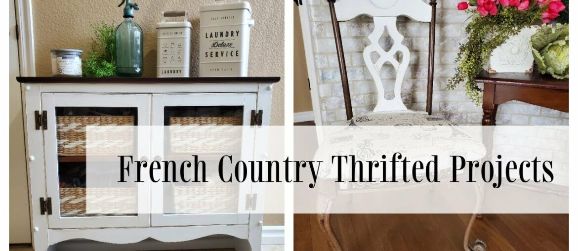 Thrift Store DIY'S French Country Style