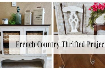 Thrift Store DIY'S French Country Style