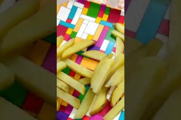 French Fries Recipe at home #shorts subscribe for delicious recipes