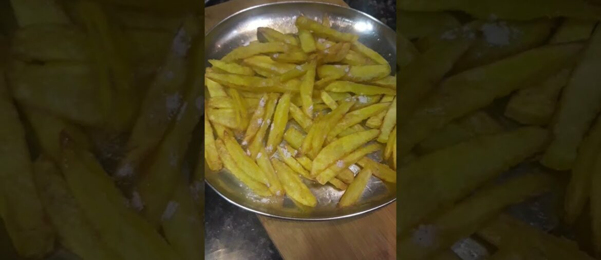 How to Make Crispy French Fries Recipe | Homemade Perfect French Fries Recipe | crispy finger chips