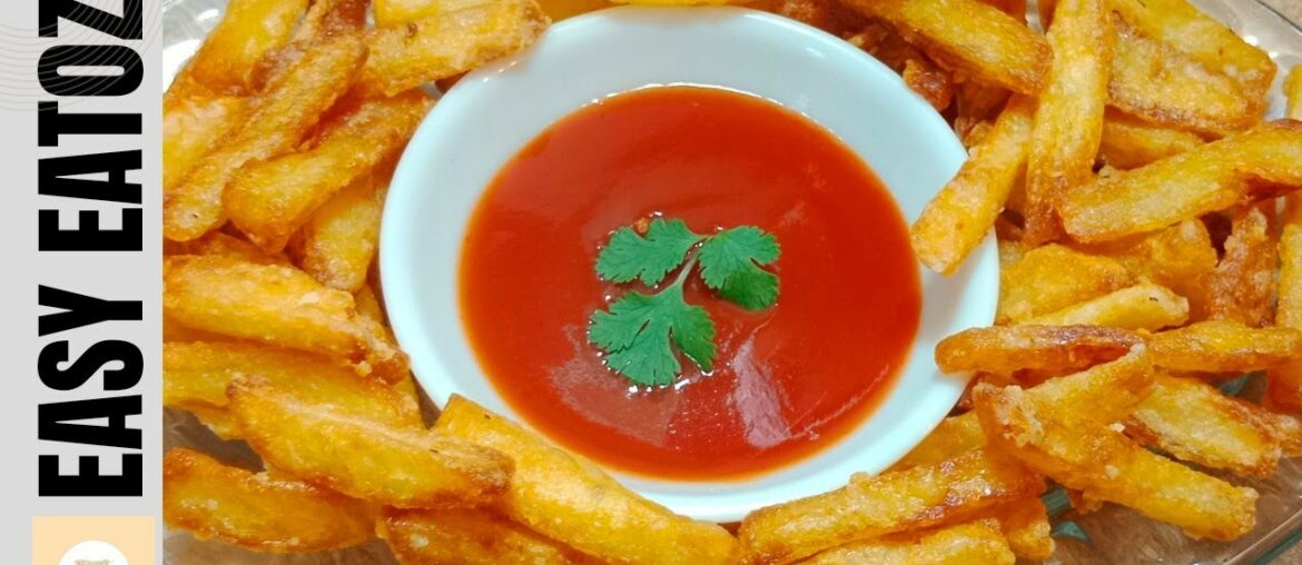 Crispy Fried Potato Recipe By Easy Eatoz|How to Make crispy French Fries|Aloo ki chips Best Recipe