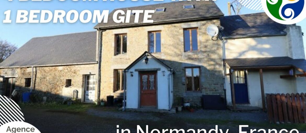 FRENCH PROPERTY FOR SALE – 4 bedroom house with 1 bedroom gite in Normandy FRENCH PROPERTY FOR SALE - 4 bedroom house with 1 bedroom gite in Normandy