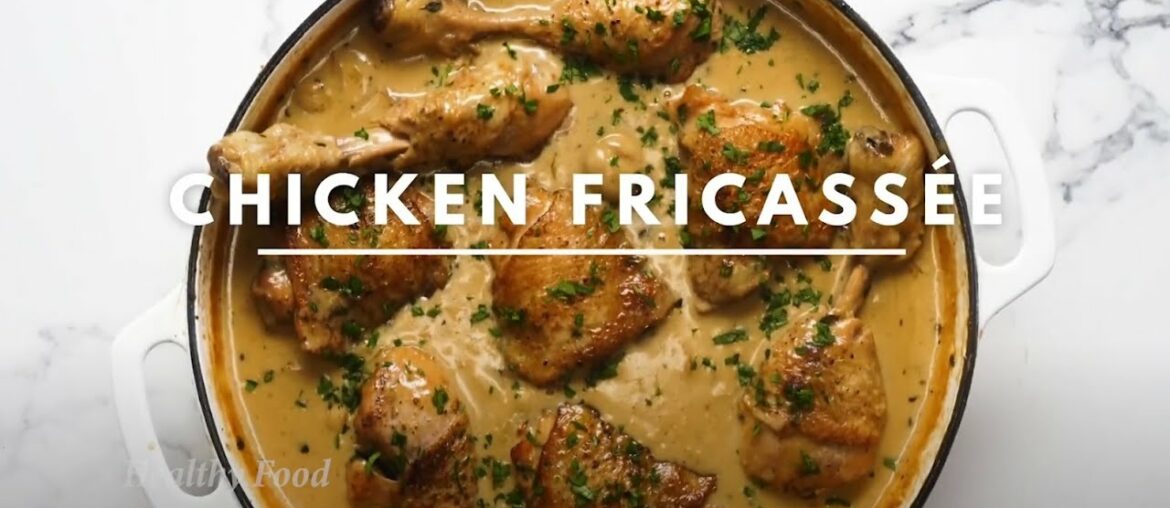 Chicken Fricassee – Quick Creamy French Stew #Chicken #HealthyFood #Trending Chicken Fricassee - Quick Creamy French Stew #Chicken #HealthyFood #Trending