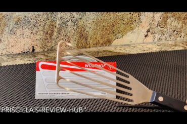 WUSTHOF GOURMET SPATULA | BEST METAL SPATULA | FISH SPATULA | WUSTHOF SPATULA | KITCHEN ESSENTIALS