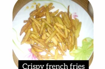 Crispy french fries recipe || french fries recipe by al hadi recipes