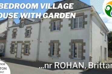 FRENCH PROPERTY FOR SALE - 4 bedroom village house with garden