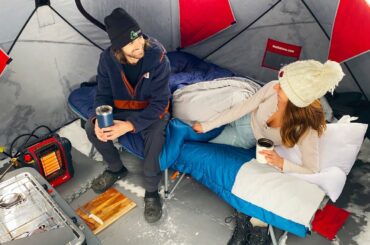 Taking My GF Winter Camping For Her First Time | Gourmet Camping Meals