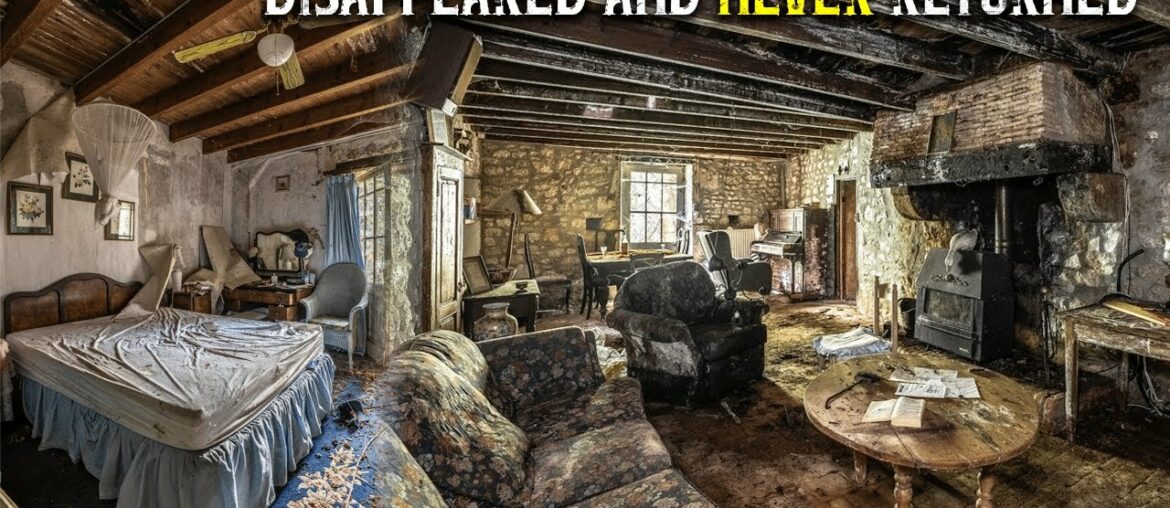 British Family Never Returned... | Abandoned French Bed & Breakfast Mansion