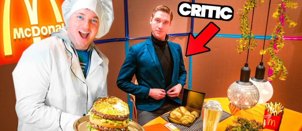 I Made A REAL McDonald's Restaurant BUT 5 STARS! ($10,000 MEAL) I Made A REAL McDonald's Restaurant BUT 5 STARS! ($10,000 MEAL)