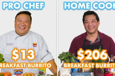 $206 vs $13 Breakfast Burrito: Pro Chef & Home Cook Swap Ingredients | Epicurious