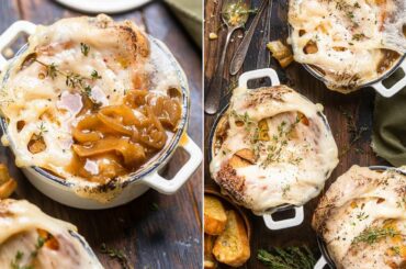 The Most Delicious Vegan French Onion Soup