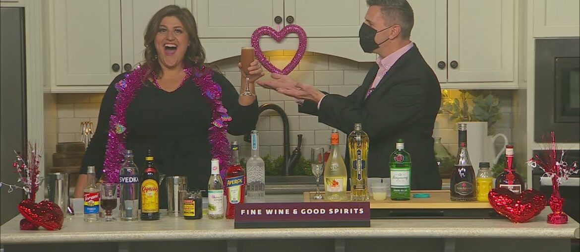 Valentine's Day Cocktails from Fine Wine & Good Spirits WTAJ Studio 814