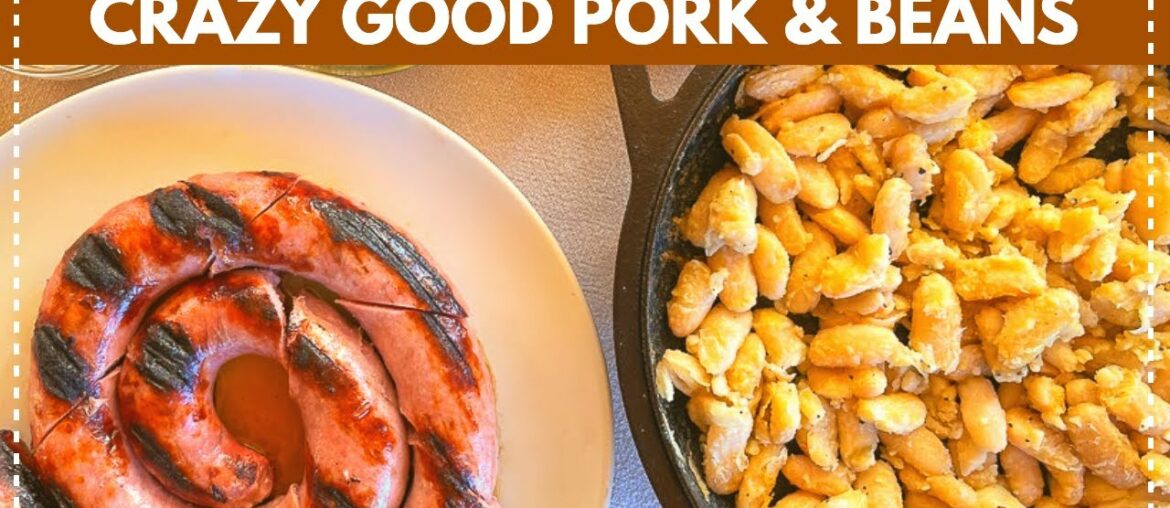 FIRE UP the GRILL for CLASSIC SPANISH PORK and the CRISPIEST CREAMIEST WHITE BEANS you'll EVER HAVE!