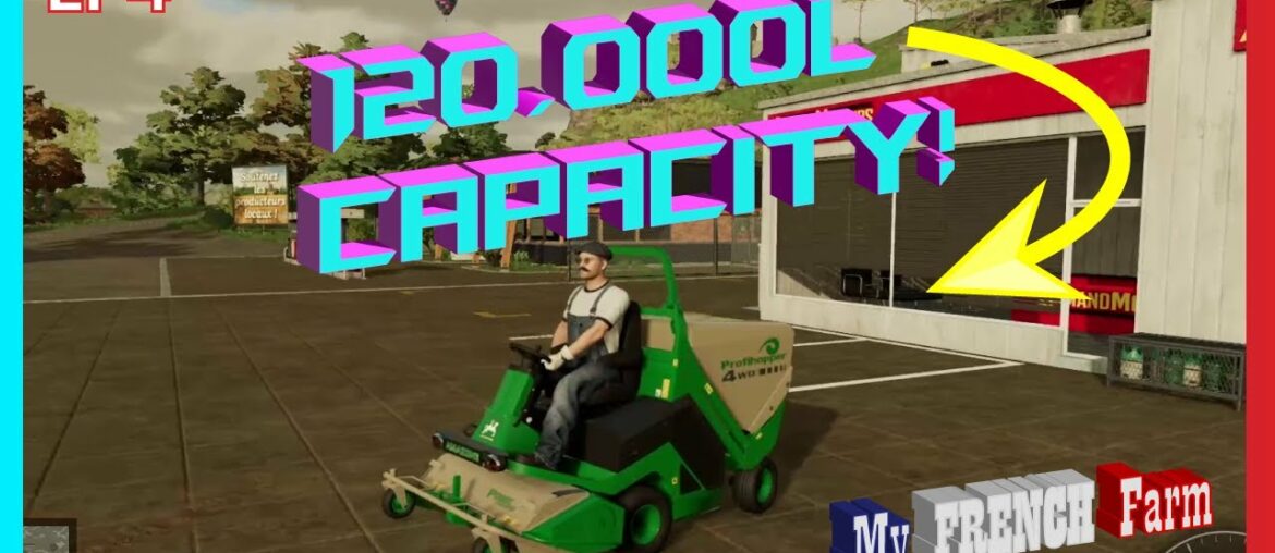 CUSTOM MODDING OUR RIDING MOWER AND WINERY LANDSCAPING | My French Farm Ep 4 | Farming Simulator 22 CUSTOM MODDING OUR RIDING MOWER AND WINERY LANDSCAPING | My French Farm Ep 4 | Farming Simulator 22