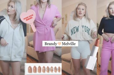 ARITZIA, BRANDY MELVILLE, NORDSTROM, etc. try-on HAUL part 2