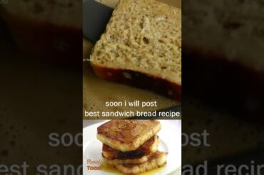 French Toast recipe| How to make perfect French Toast recipe @vismaifood #vismaishorts