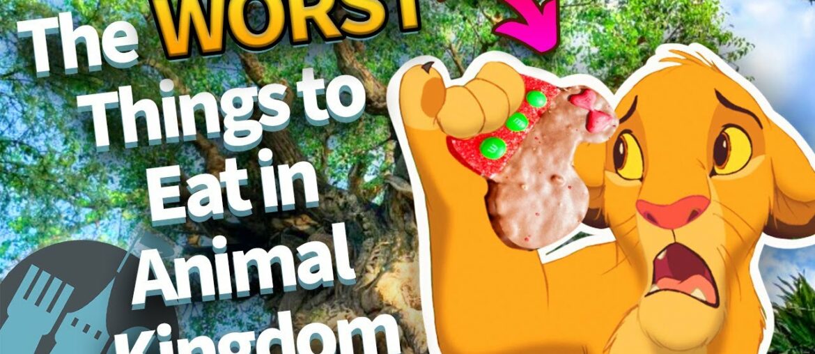 The WORST Things to Eat in Disney's Animal Kingdom