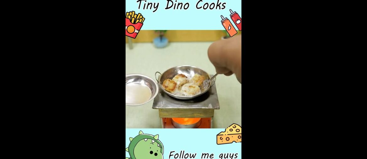 Yummy Tiny French Toast #Shorts #MiniatureFood Yummy Tiny French Toast #Shorts #MiniatureFood