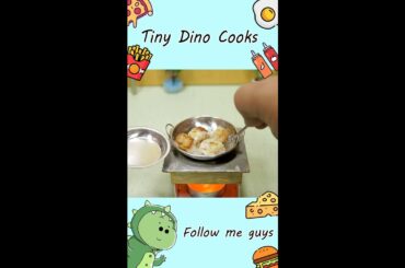 Yummy Tiny French Toast #Shorts #MiniatureFood