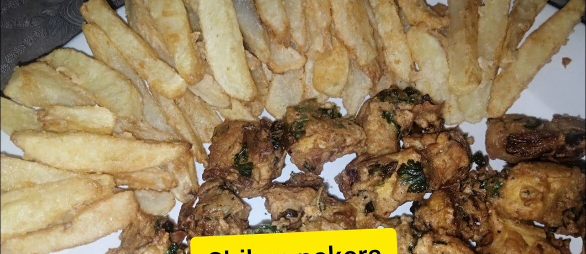 crispy chiken pakora and french fries recpie by | afshan food and pakistani vloger