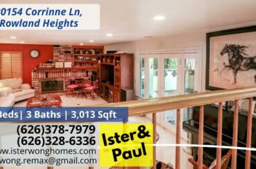 New Listing in Rowland Heights by Local Realtor Ister & Paul | 20154 Corrinne Ln, Rowland Heights
