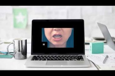 The French alphabet with visual pronunciation