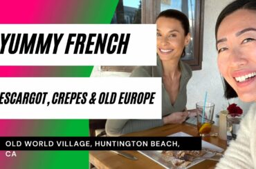 Yummy French Food at Old World Village!