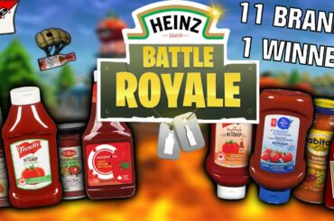 KETCHUP BATTLE ROYALE  / 11 BRANDS 1 WINNER / ULTIMATE TASTE TEST